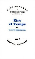 couverture du livre Etre et temps de Heidegger